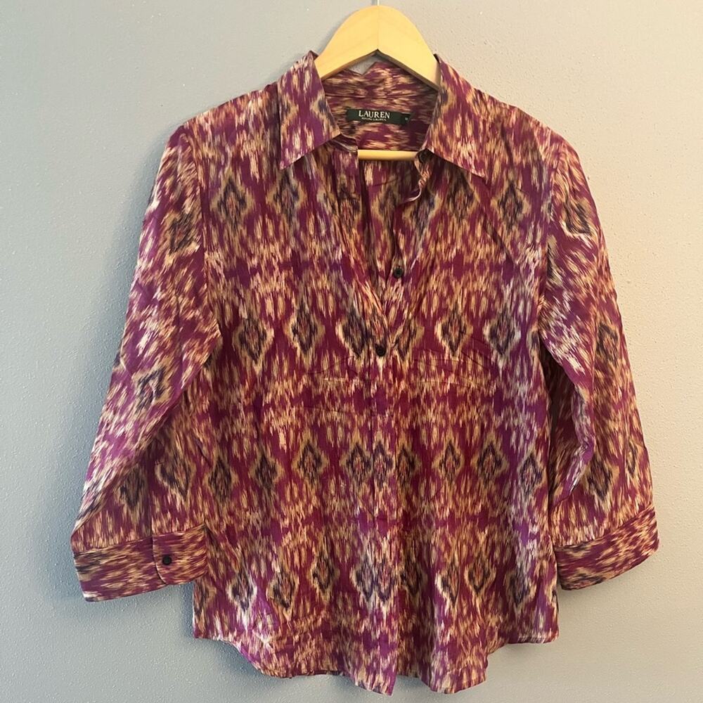 Lauren Ralph Lauren Button Down Blouse